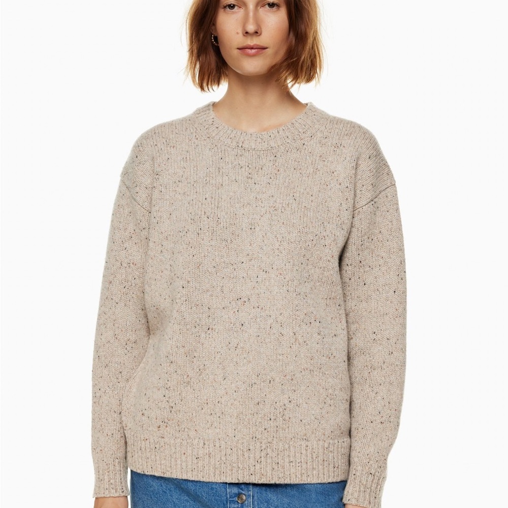 Aritzia Bronco wool Crew Neck Sweater - Picture 2 of 4